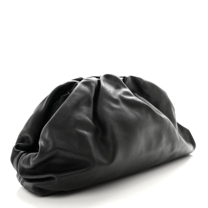 Bottega Veneta Smooth Butter Calf The Pouch Oversized Clutch Black 3 of 11