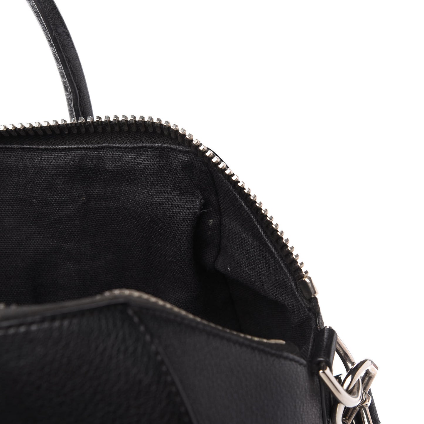 Sugar Goatskin Medium Antigona Black