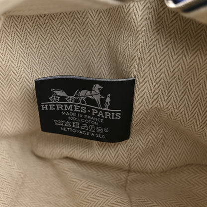 Hermes Canvas Small Bride-A-Brac Pouch Marine 6 of 6