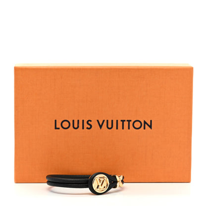 Louis Vuitton Calfskin Keep A Secret Bracelet Black 5 of 5