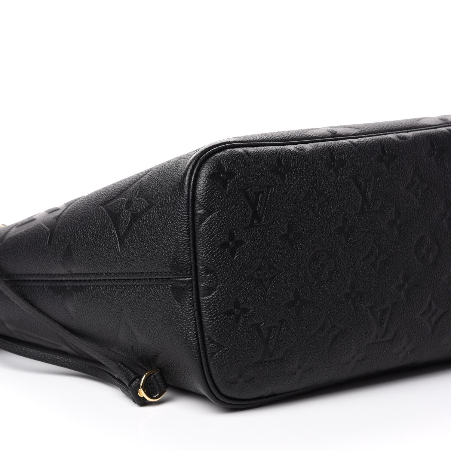 Louis Vuitton Empreinte Monogram Giant Neverfull MM Black 6 of 10