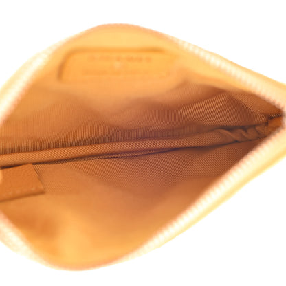 Chanel Caviar Quilted Small Cosmetic Case Yellow 5 of 8