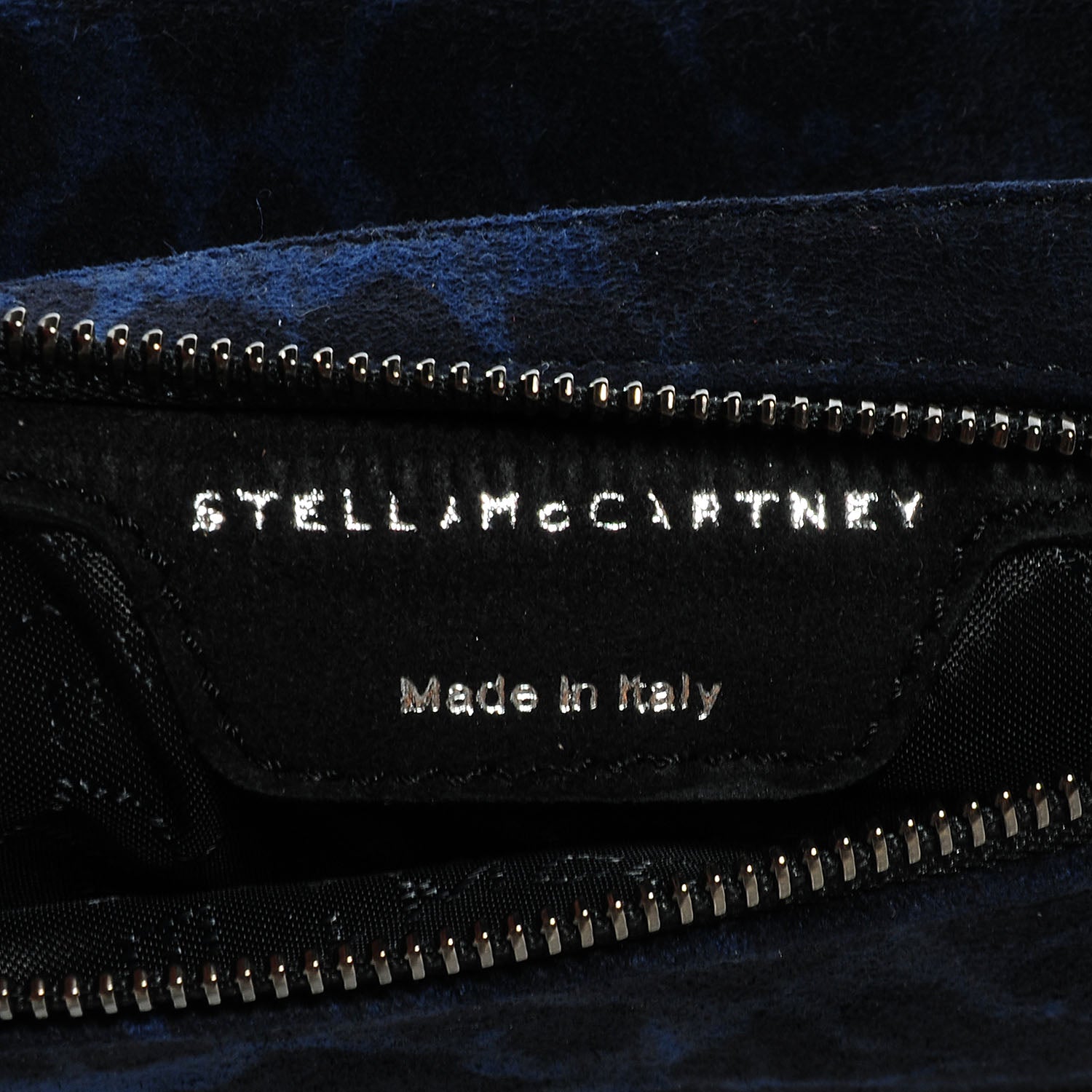 Stella McCartney Leopard Print Falabella Clutch Blue 6 of 6