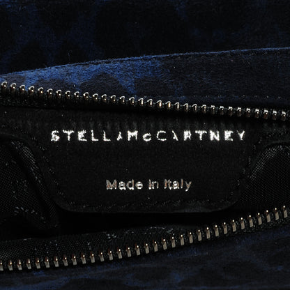 Stella McCartney Leopard Print Falabella Clutch Blue 6 of 6