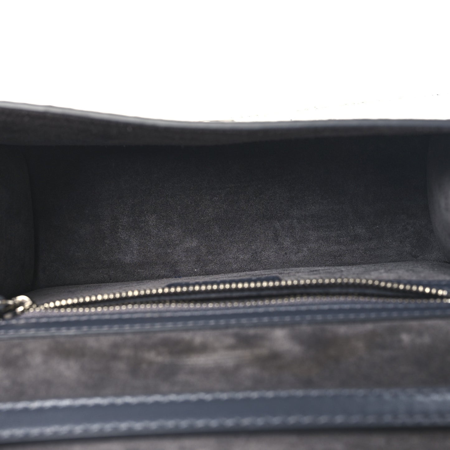 Metallic Calfskin Snakeskin Embossed Madeline Crossbody Bag Silver