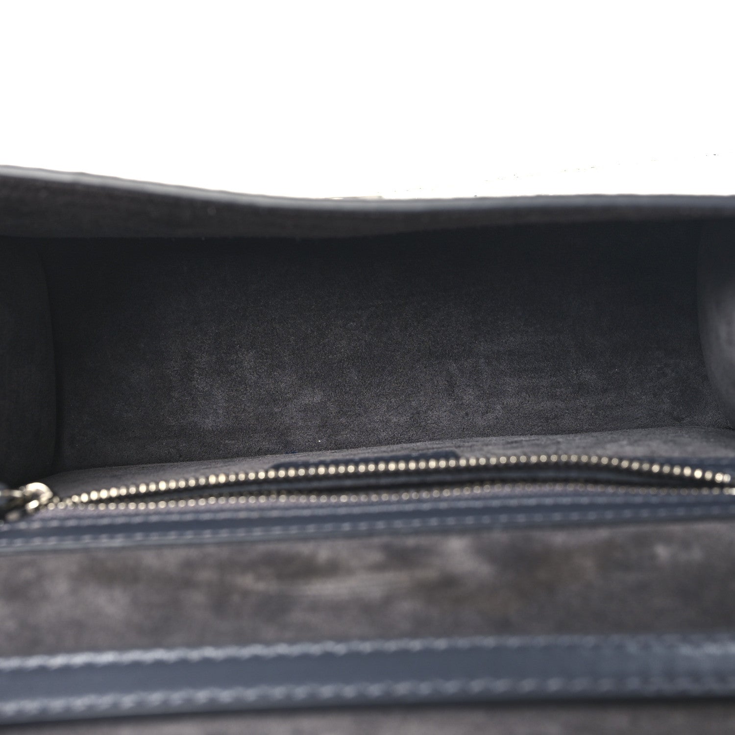 Jimmy Choo Metallic Calfskin Snakeskin Embossed Madeline Crossbody Bag Silver 5 of 13