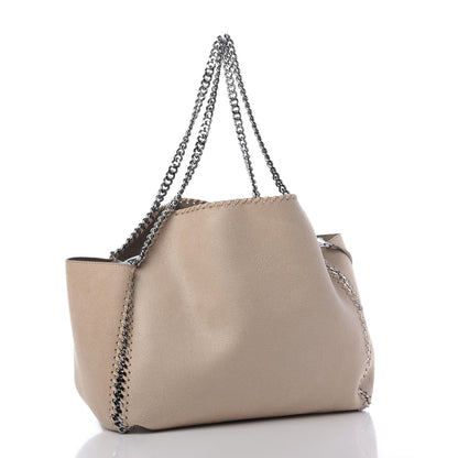 Stella McCartney Shaggy Deer Falabella Reversible Tote Clotted Cream 3 of 10