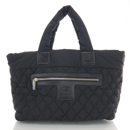 Chanel Nylon Coco Cocoon Tote Black 1 of 8