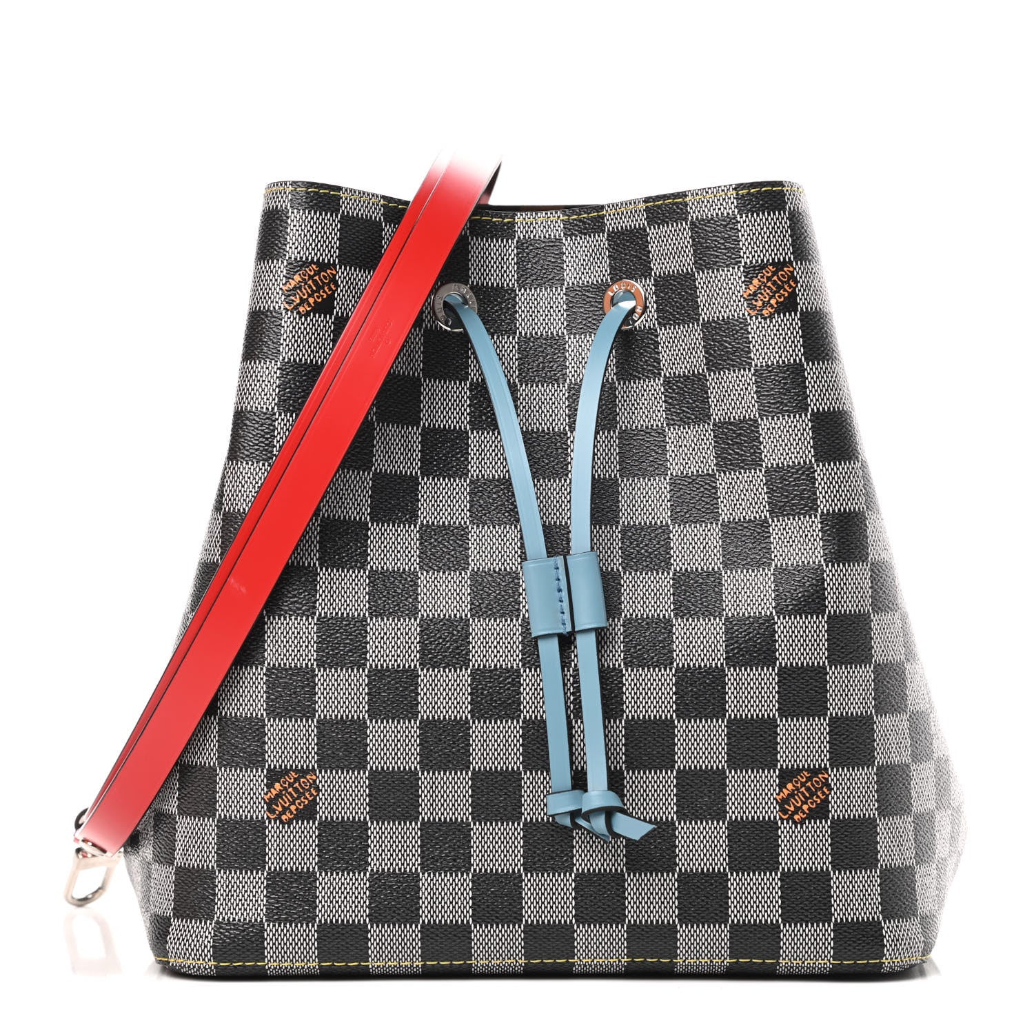 Louis Vuitton Damier Neonoe Black White 1 of 11