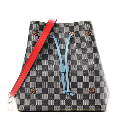 Louis Vuitton Damier Neonoe Black White 1 of 11
