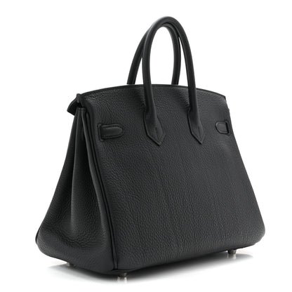 Hermes Togo Birkin 25 Black 3 of 11