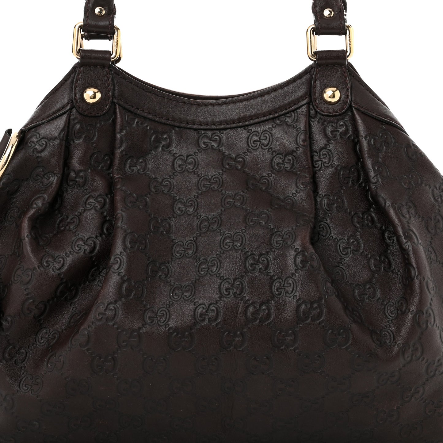 Guccissima Medium Sukey Tote Brown
