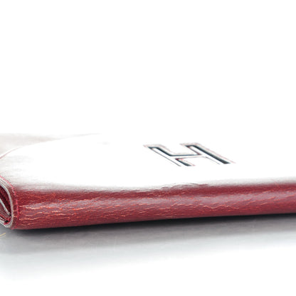 Hermes Box Gaine Clutch Rouge H 14 of 15