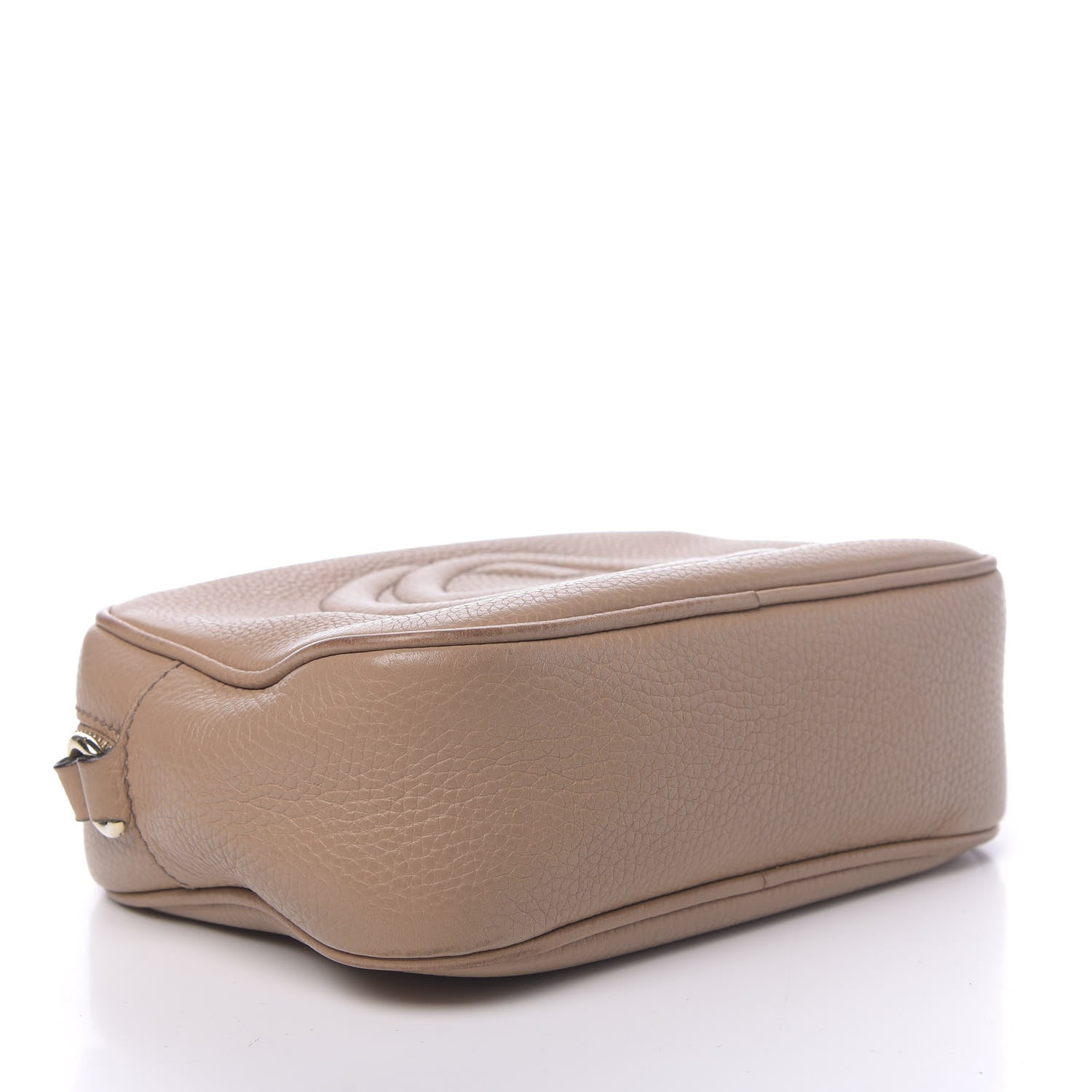 Gucci Pebbled Calfskin Small Soho Disco Bag Camelia 4 of 19