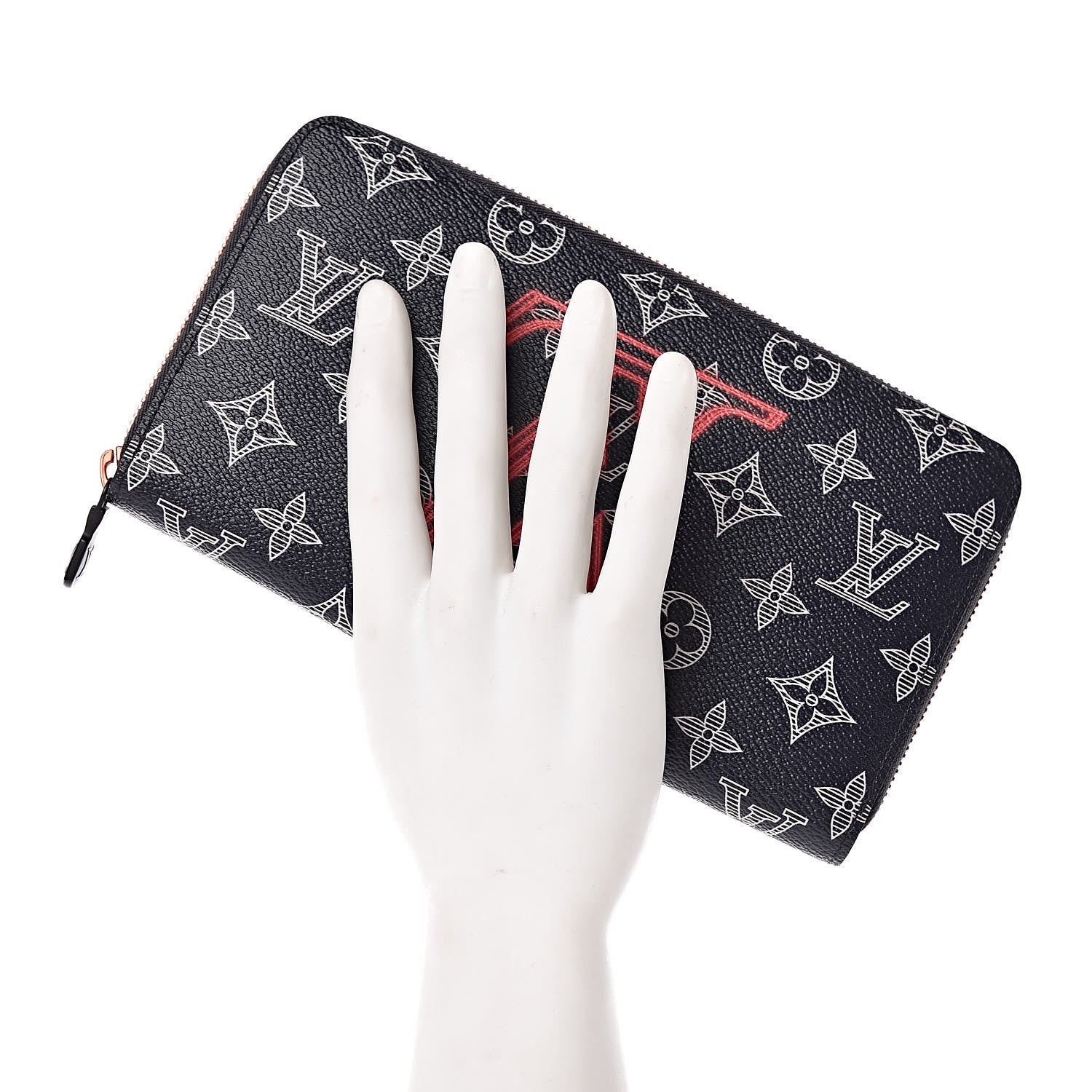 Louis Vuitton Monogram Upside Down Zippy Organizer Wallet 2 of 7