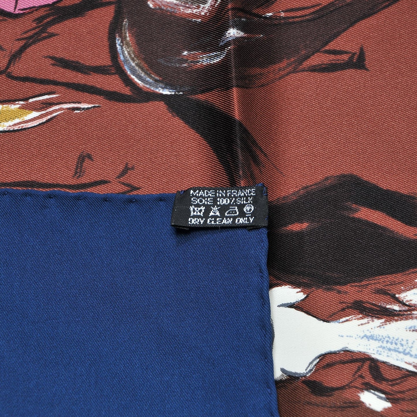 Silk Paddock Scarf 90 Multicolor