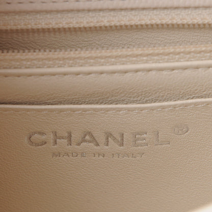 Chanel Caviar Quilted Mini Rectangular Flap Beige Clair 6 of 6