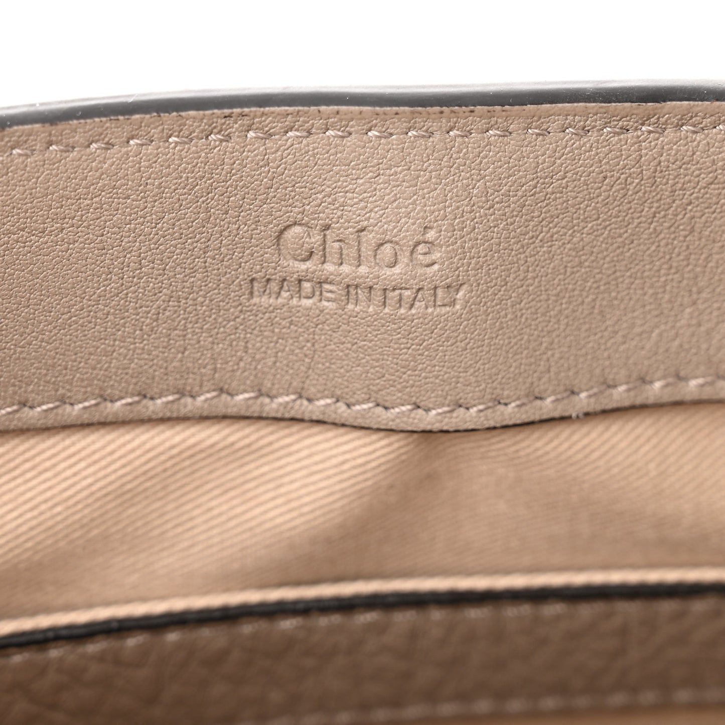 Calfskin Mini Faye Day Shoulder Bag Motty Grey