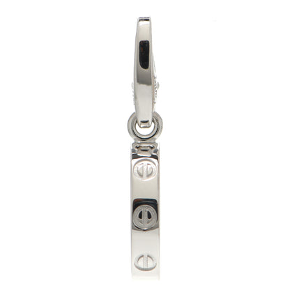 Cartier 18K White Gold LOVE Ring Charm 1 of 4