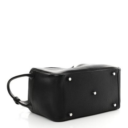 Hermes Taurillon Clemence Lindy 30 Black 4 of 16