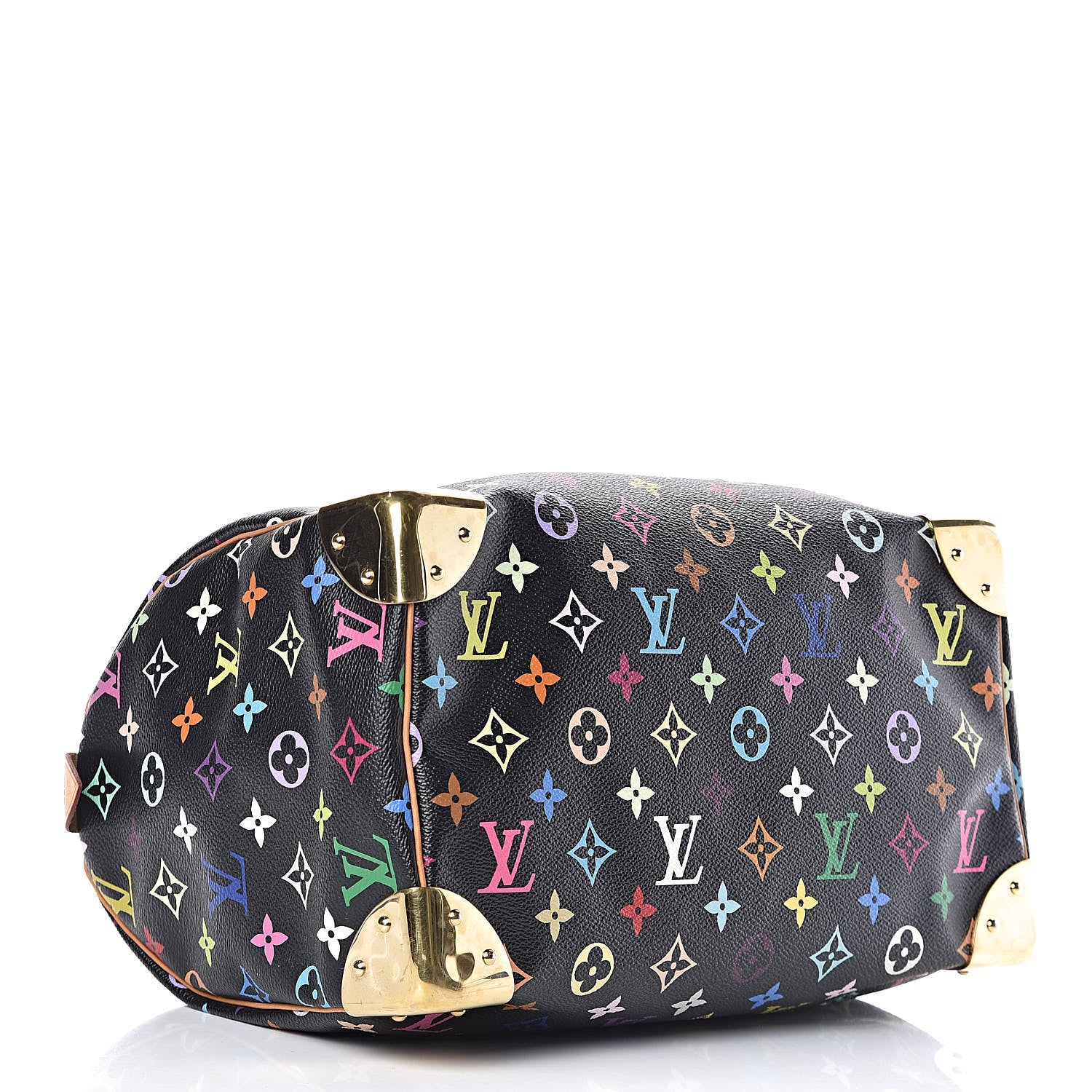 Louis Vuitton Monogram Multicolor Speedy 30 Black 4 of 9