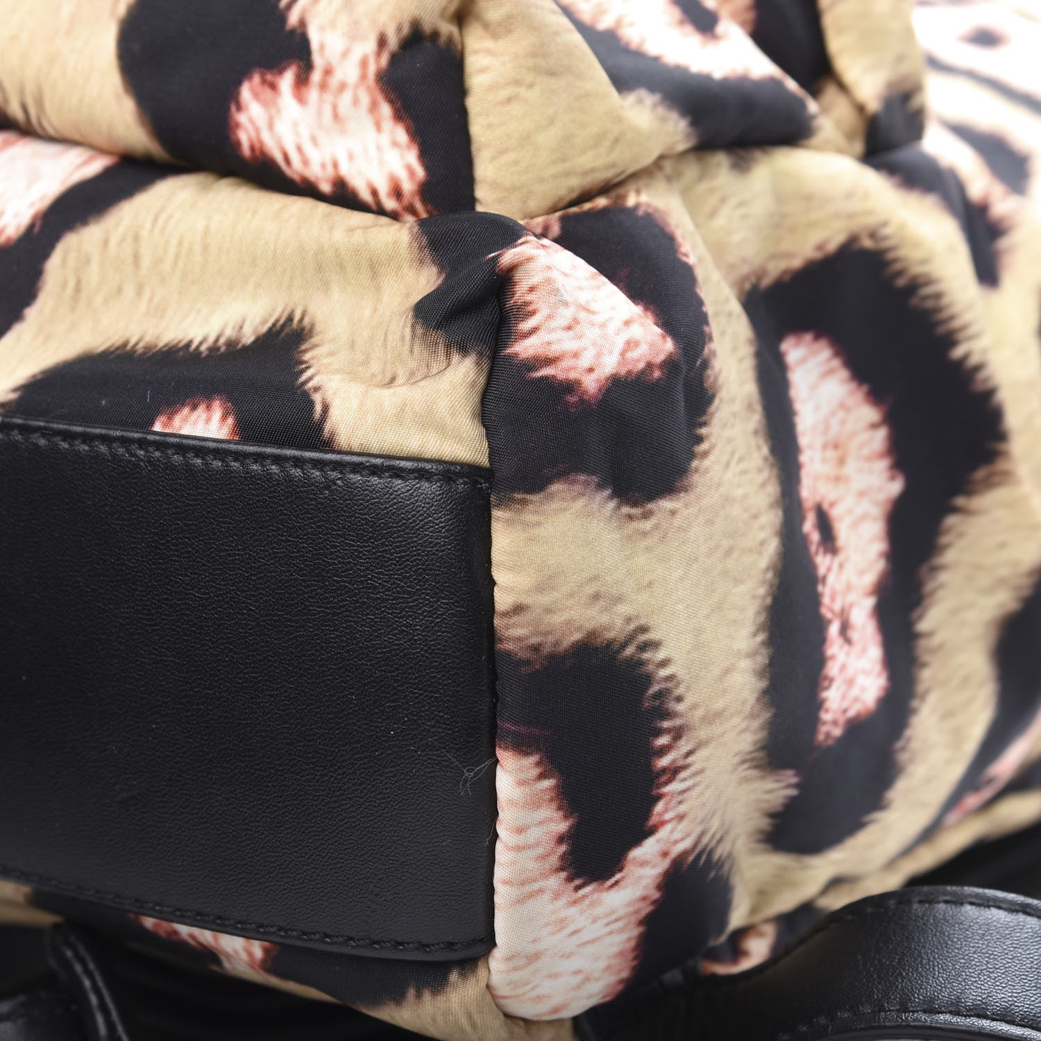Givenchy Nylon Calfskin Jaguar Print Mini Backpack 9 of 13