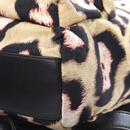 Givenchy Nylon Calfskin Jaguar Print Mini Backpack 9 of 13