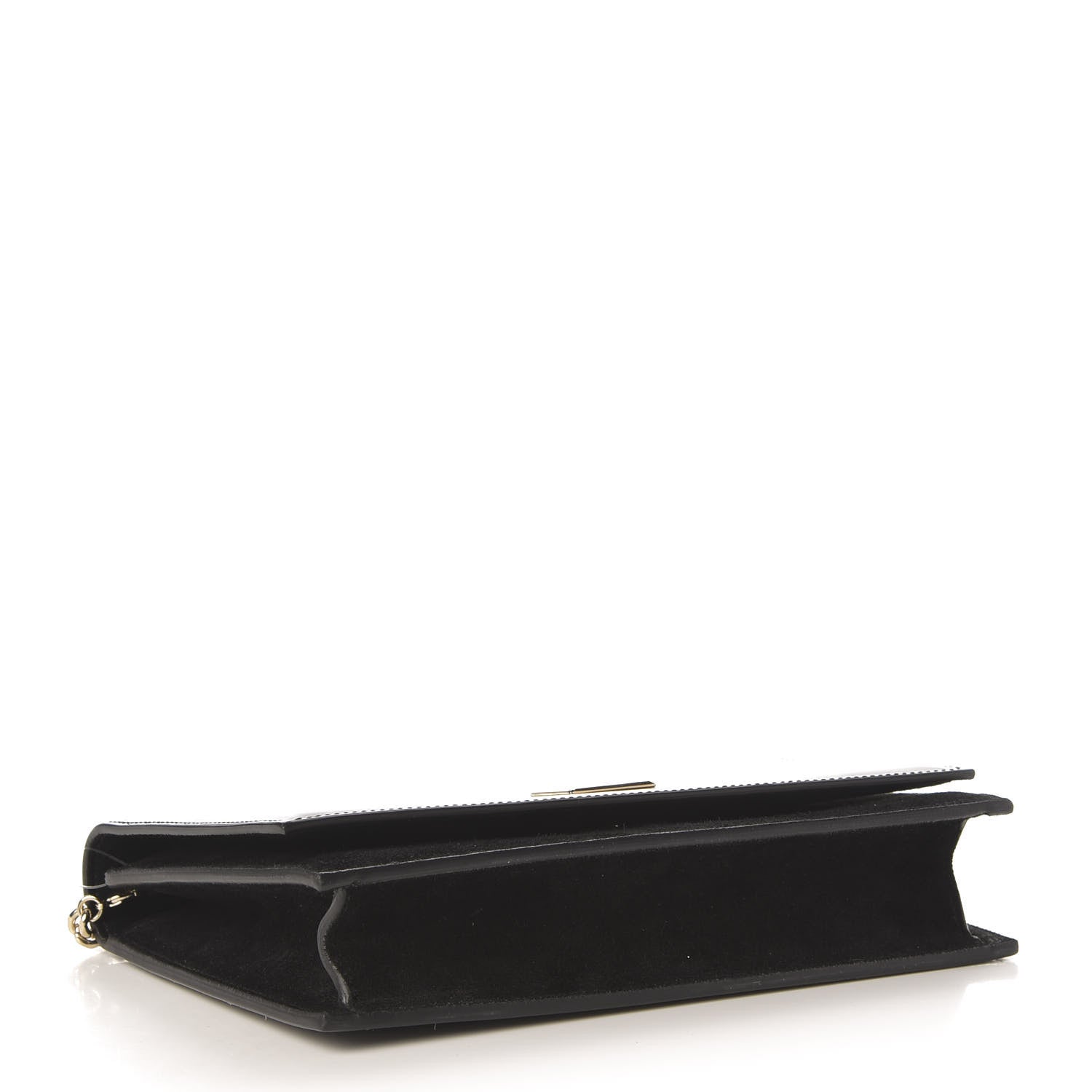 Jimmy Choo Patent Lizzie Clutch Black 4 of 10