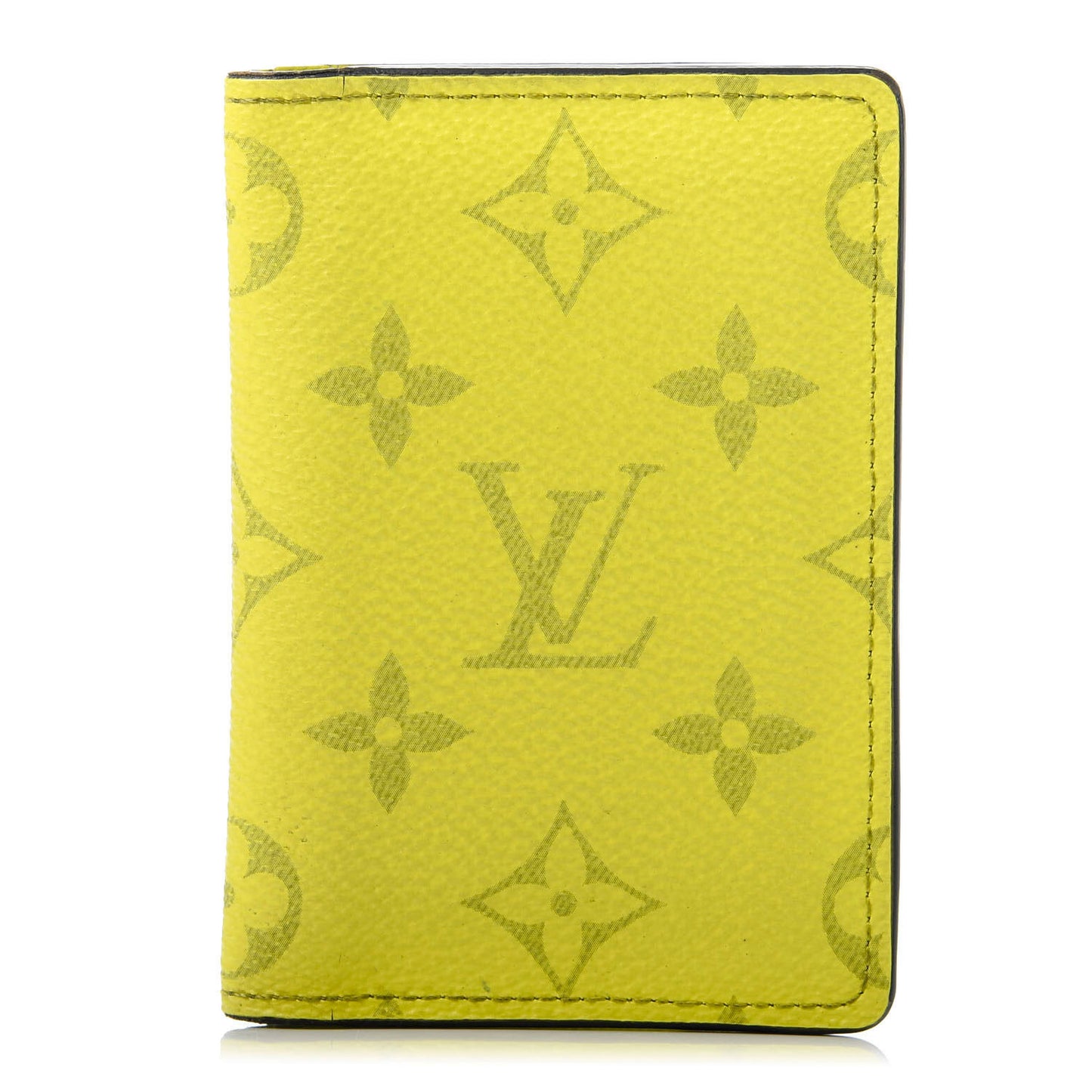 Monogram Taiga Pocket Organizer Yellow