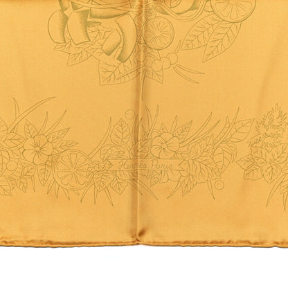 Hermes Silk De La Citrouille A La Caleche Scarf 90 2 of 5