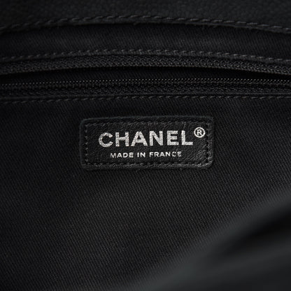 Chanel Iridescent Caviar Medium Lady Pearly Flap Black 8 of 10