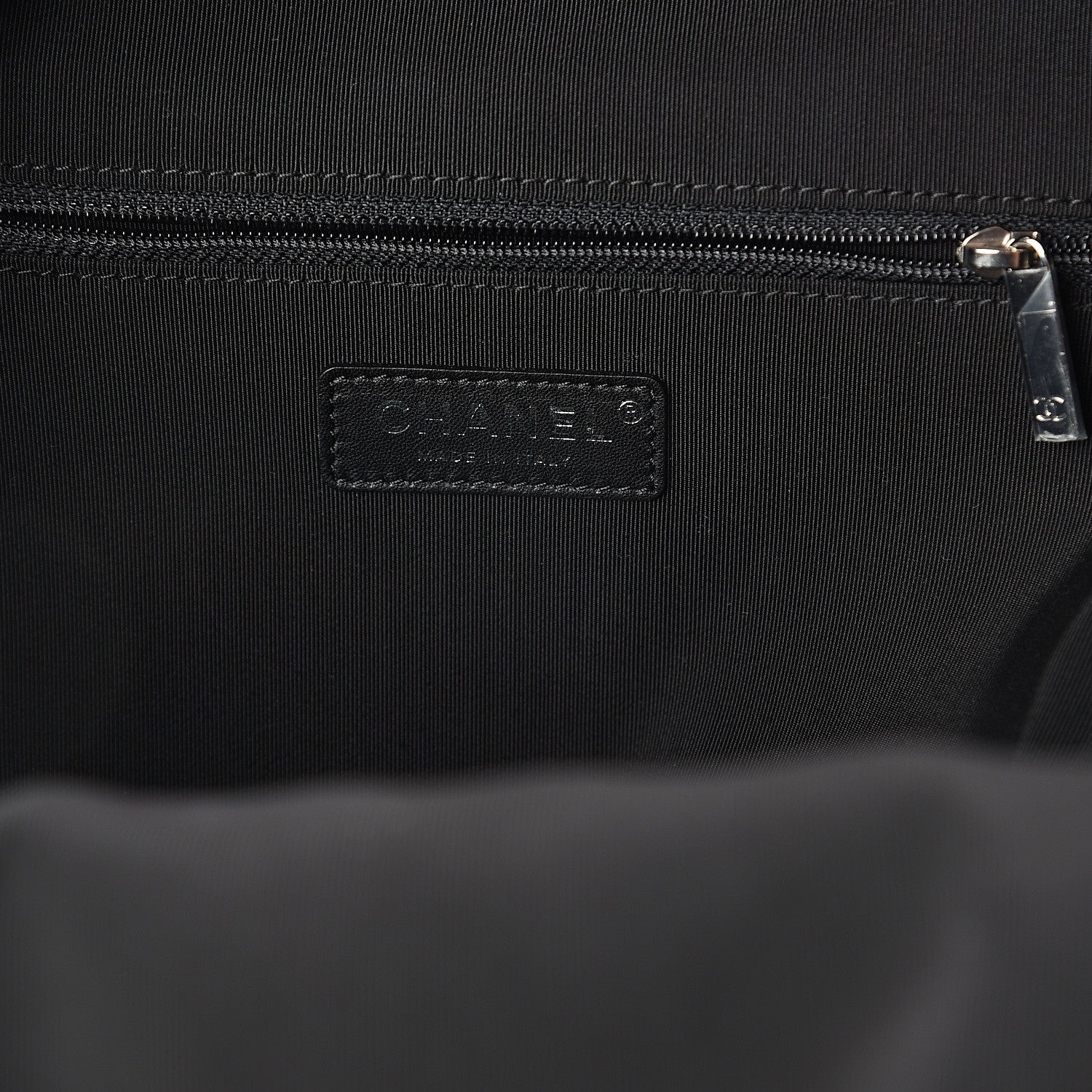Chanel Vinyl La Pausa Bay Backpack White 5 of 9