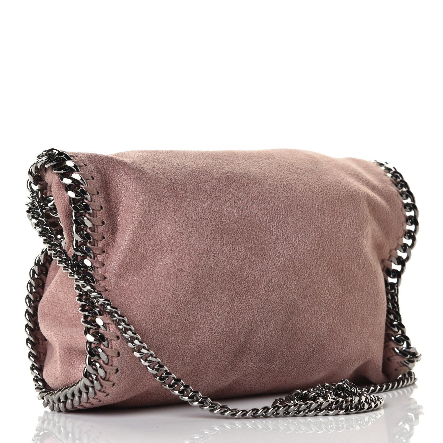 Stella McCartney Shaggy Deer Falabella Tote Pink 2 of 5