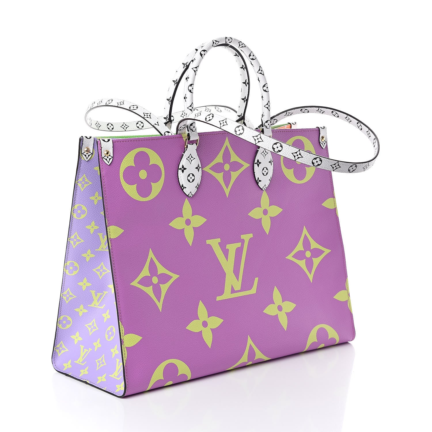 Louis Vuitton Monogram Giant Onthego GM Pink Lilac 6 of 13