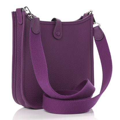 Hermes Taurillon Clemence Evelyne TPM Anemone 3 of 11