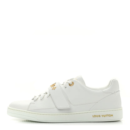 Louis Vuitton Calfskin Front Row Sneaker 38.5 White 1 of 7