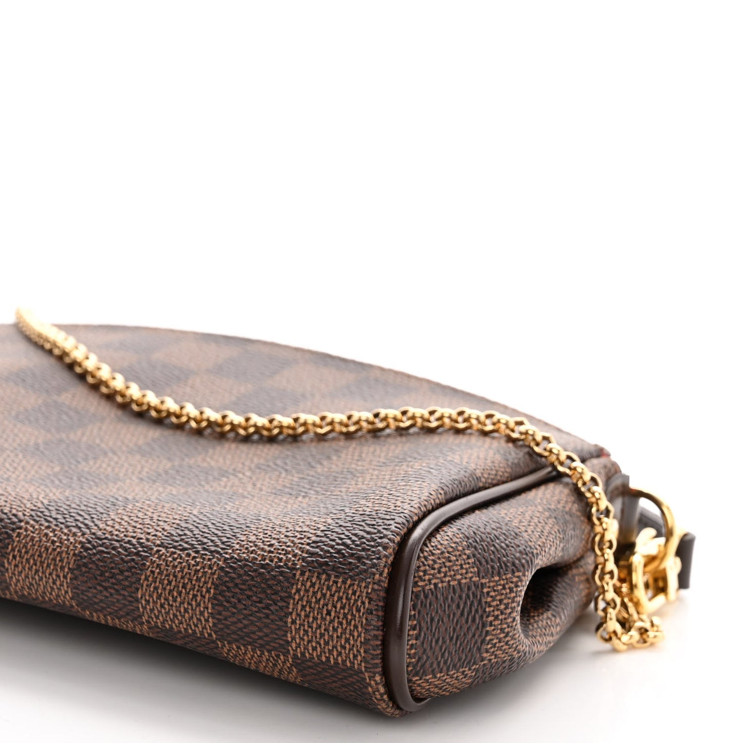 LOUIS VUITTON Damier Ebene Eva Clutch