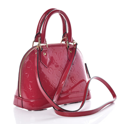 Louis Vuitton Vernis Alma BB Rose Indien 4 of 18