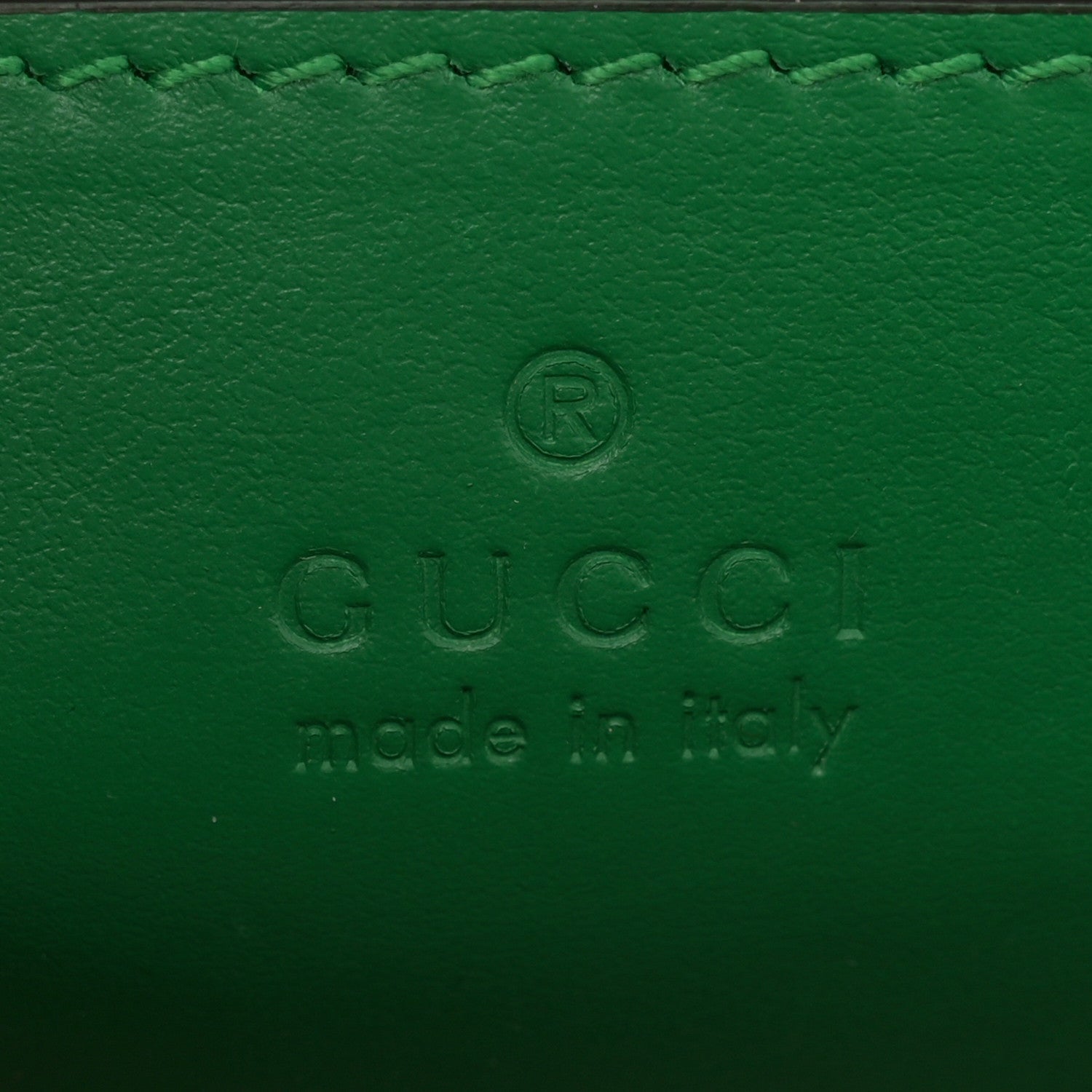 Gucci Calfskin GG Matelasse Small Slim Chain Shoulder Bag Spring Green Natural 6 of 11