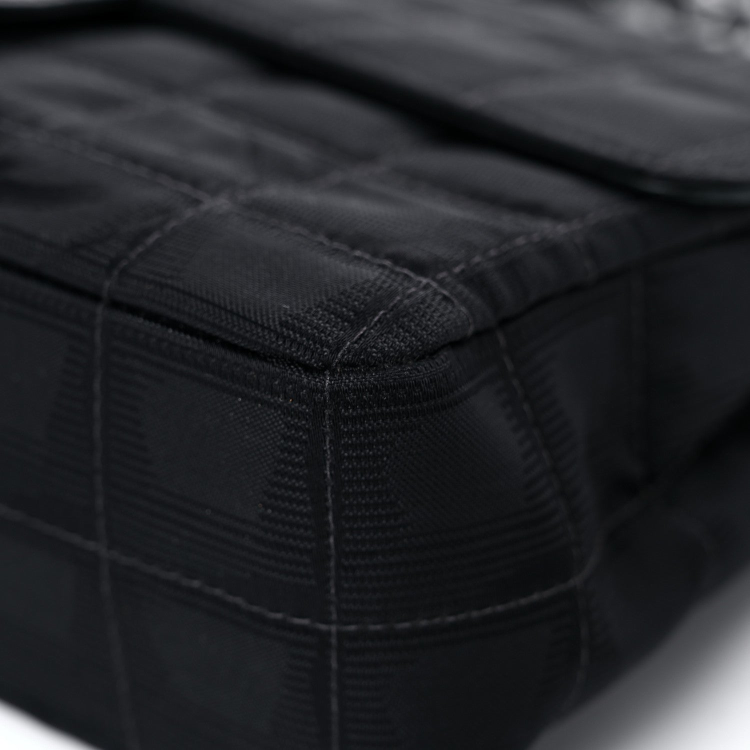 Chanel Nylon Medium Travel Flap Black 8 of 16