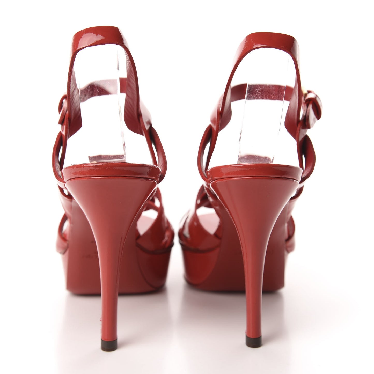 Patent Tribute 75 Platform Sandals 37 Red