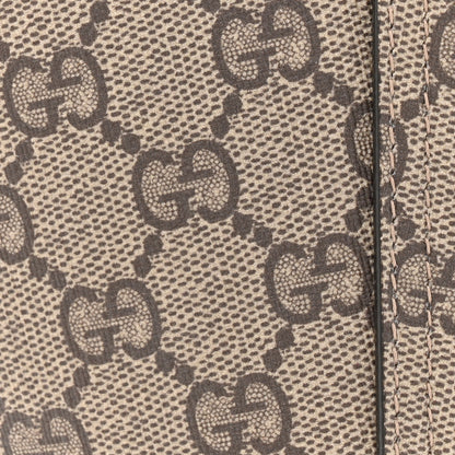 Gucci GG Supreme Monogram Love Valentines Day Small Heart Bag Beige Ebony New Geranium 7 of 11