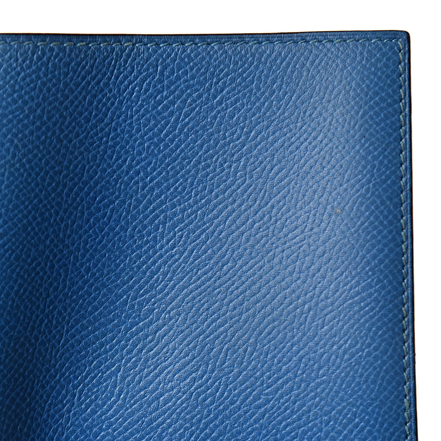 Hermes Courchevel Globe Trotter Agenda Cover PM Bleu 7 of 9