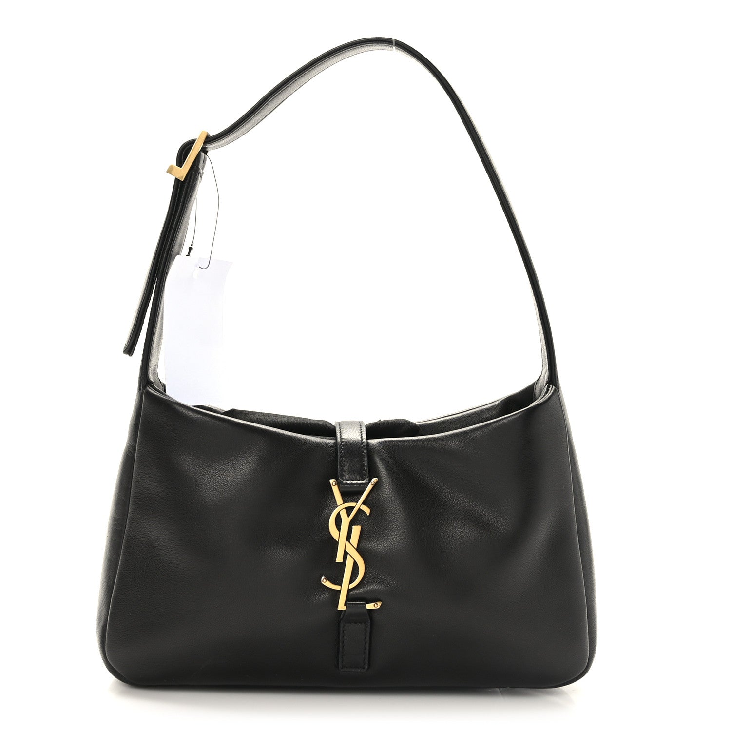 Saint Laurent Padded Lambskin Le 5 A 7 Hobo Black 1 of 9