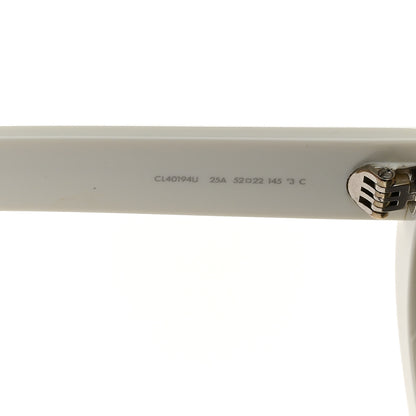 Celine Acetate Triomphe 01 Sunglasses CL 40194U White 5 of 7