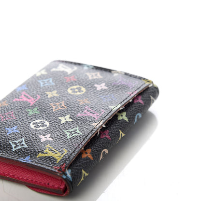 Louis Vuitton Monogram Multicolor Business Card Holder Black Grenade 7 of 8