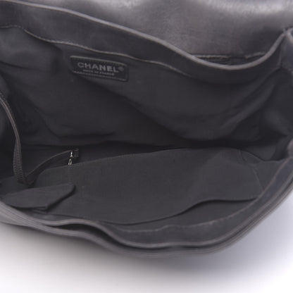 Chanel Calfskin Large Boy Reverso Flap Black 5 of 14
