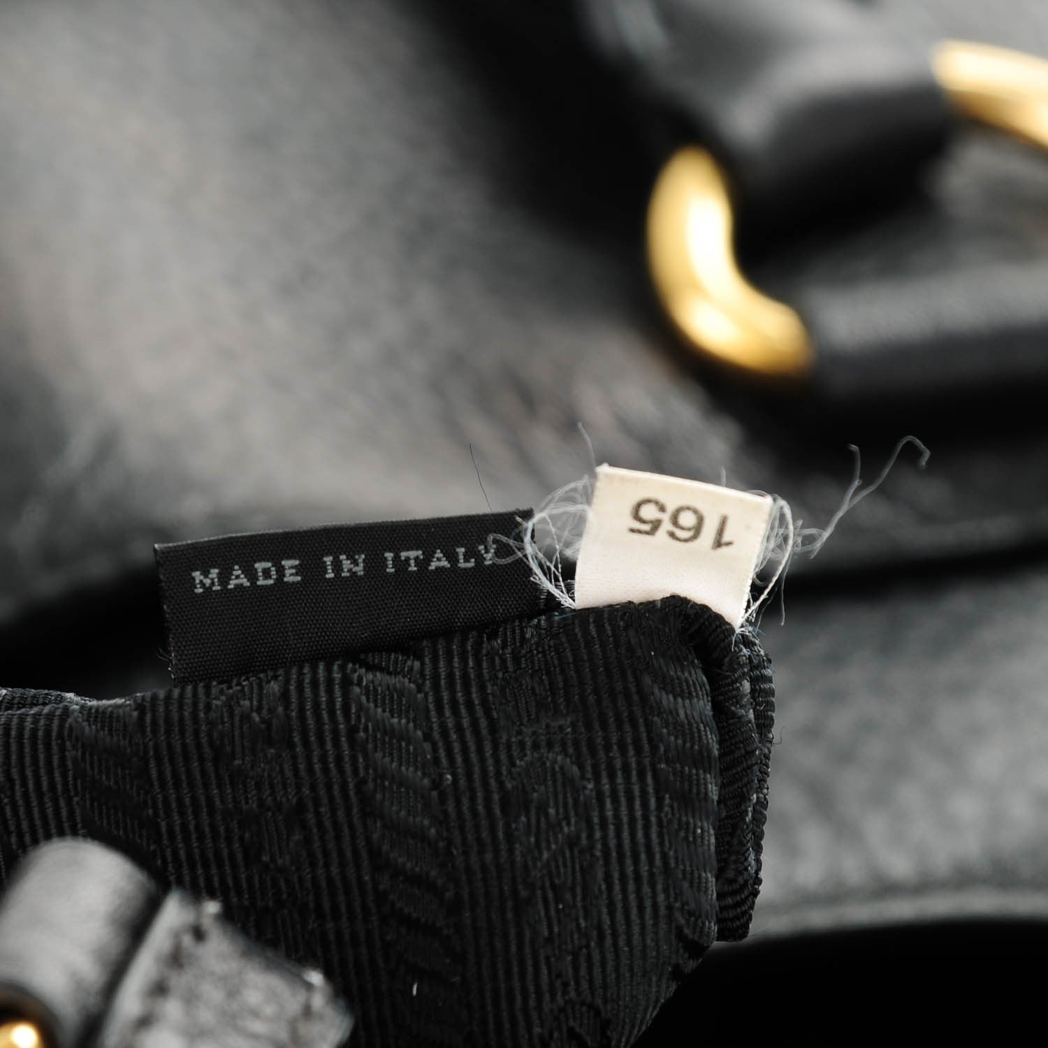 Prada Vitello Daino Tote Nero Black 7 of 8
