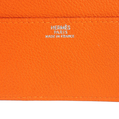 Hermes Togo Dogon Wallet Orange 6 of 8