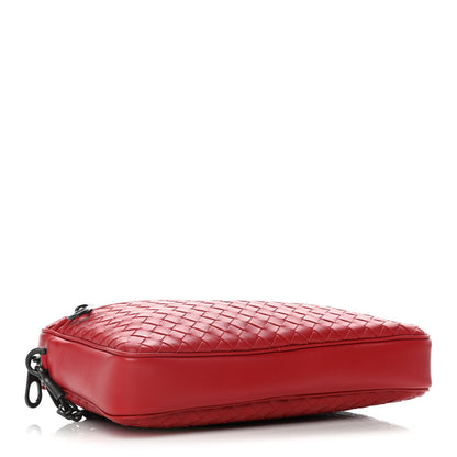 Bottega Veneta Nappa Intrecciato Document Case China Red 4 of 10